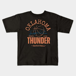 okc thunder Kids T-Shirt